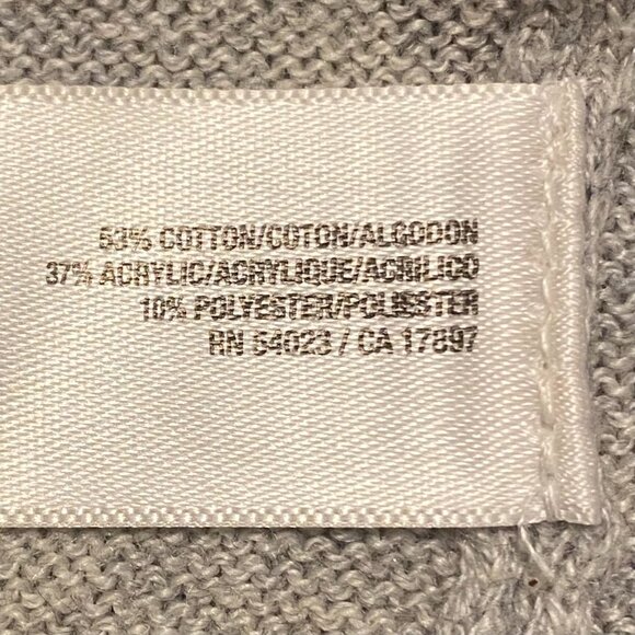 Old Navy Women's Long Sleeve Gray Sweater w/Owl Theme Size XS - Picture 7 of 8